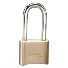 MASTER LOCK 175DLH, COMBINATION PADLOCK 2-1/4" SHACKLE
